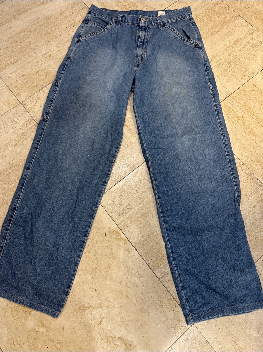 Levi's Men's Relaxed Straight Blue Denim Jeans